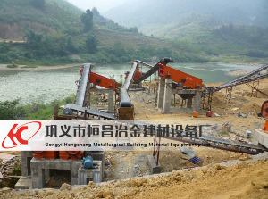 河北廊坊時產100噸制砂生產線